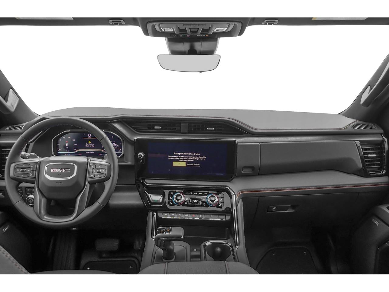 2025 GMC Sierra 1500 — interior view