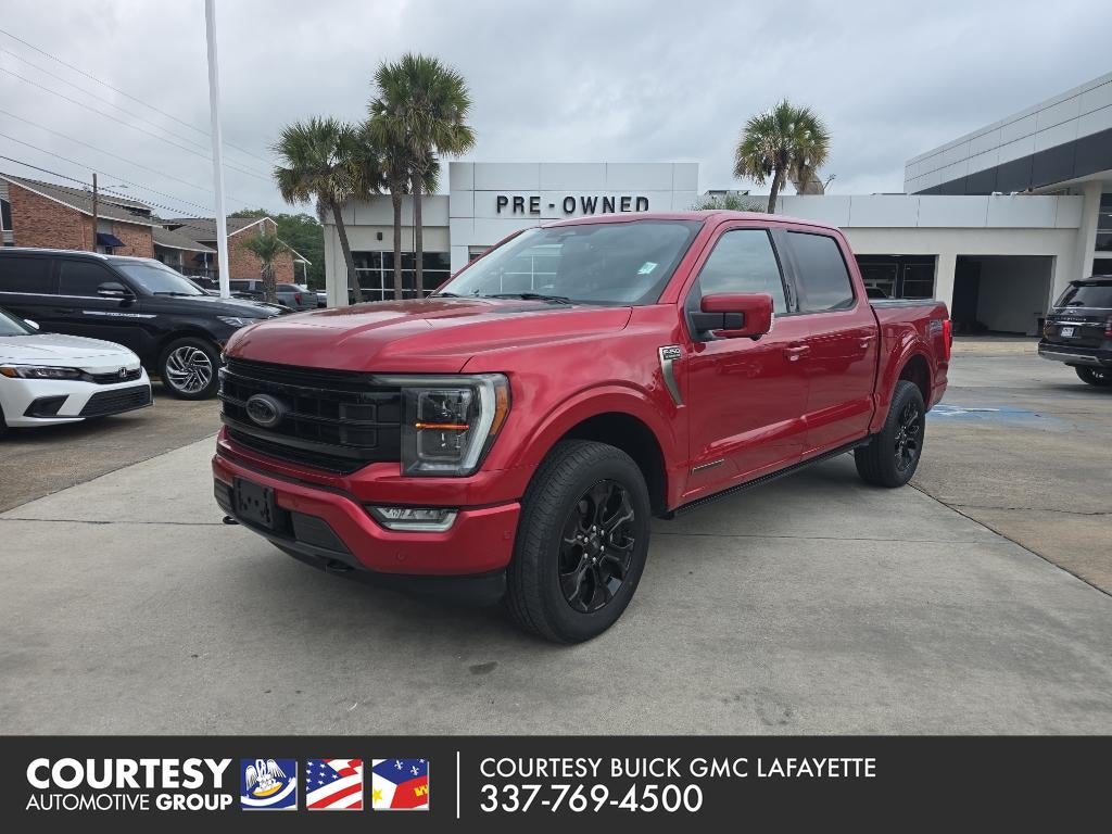 2023 Ford F-150 XL in Red — front three-quarter view