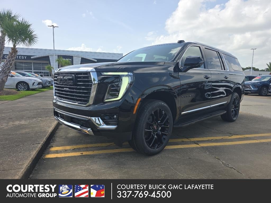 2026 GMC Yukon XL Elevation in Onyx Black — front three-quarter view