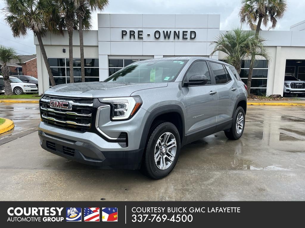 2026 GMC Terrain Elevation in Sterling Metallic — front three-quarter view