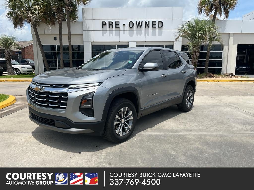 2026 Chevrolet Equinox LT in Sterling Gray Metallic — front three-quarter view